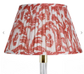 Fermoie Modified Empire Linen Shade in Red Marlborough