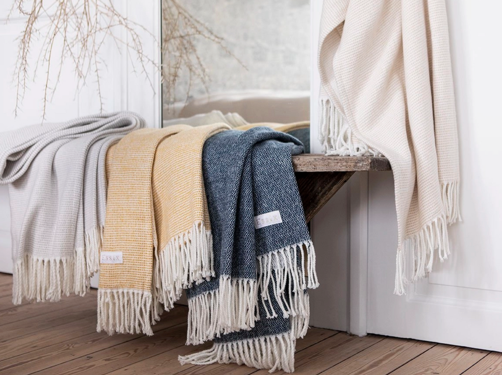 Cocoon Fringe Blanket