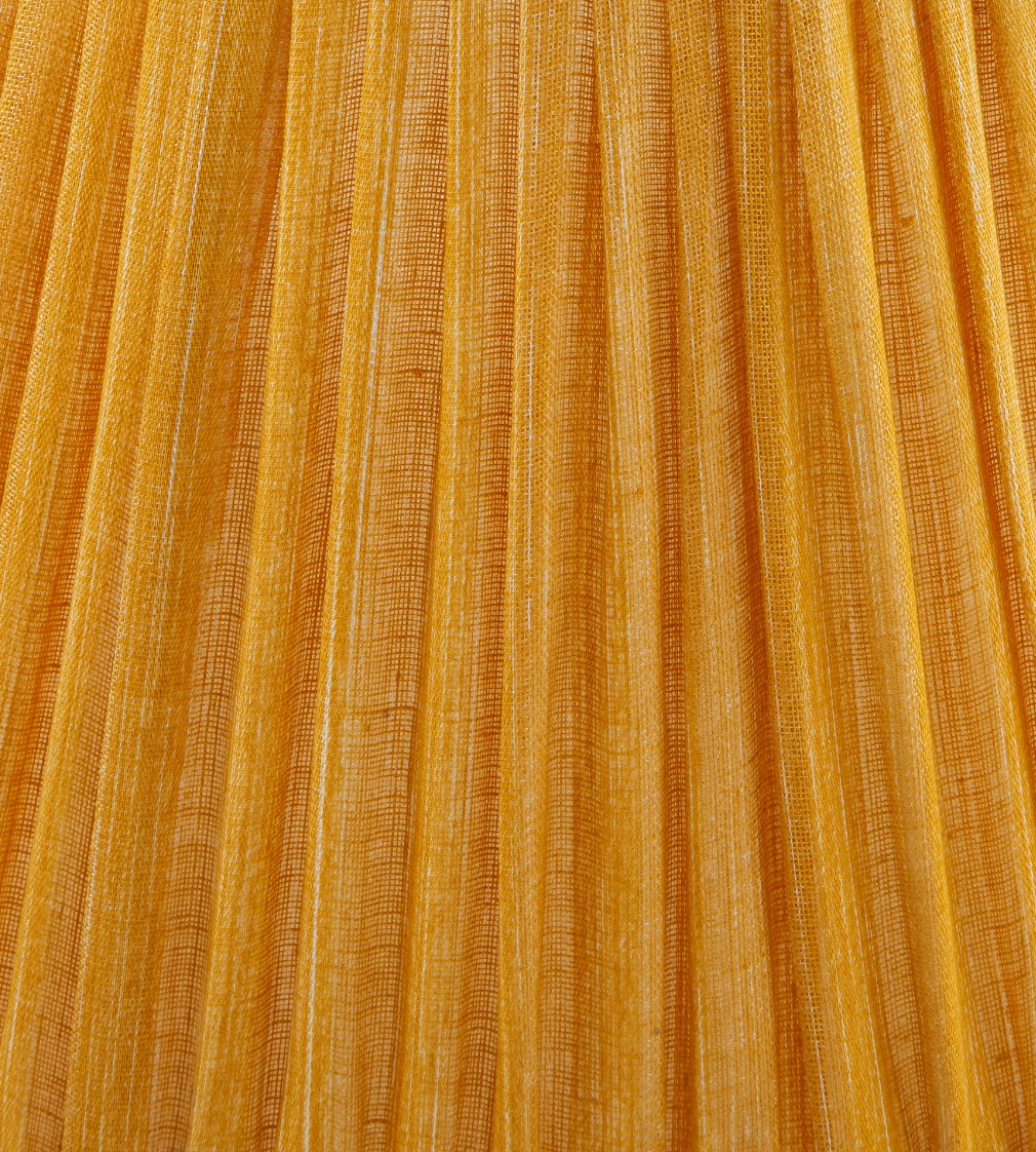Fermoie Modified Empire Linen Shade in Club Yellow