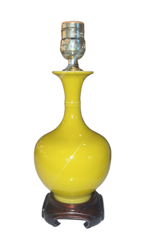 Handmade Porcelain Table Lamp (excluding shade)