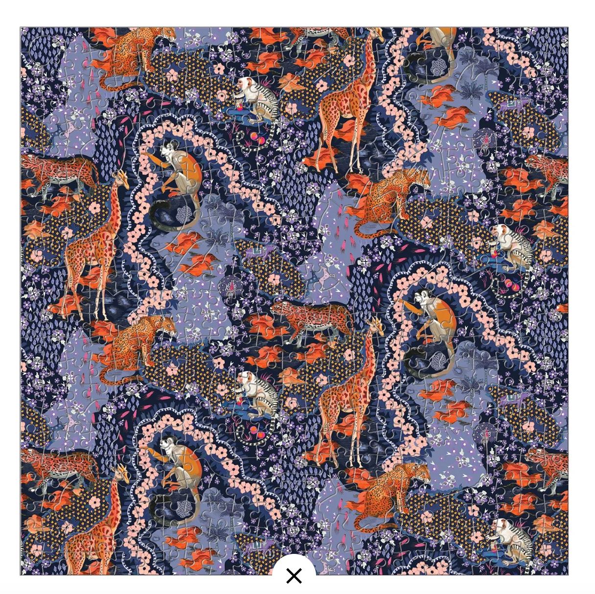 Liberty London Double-Sided Jigsaw Puzzle