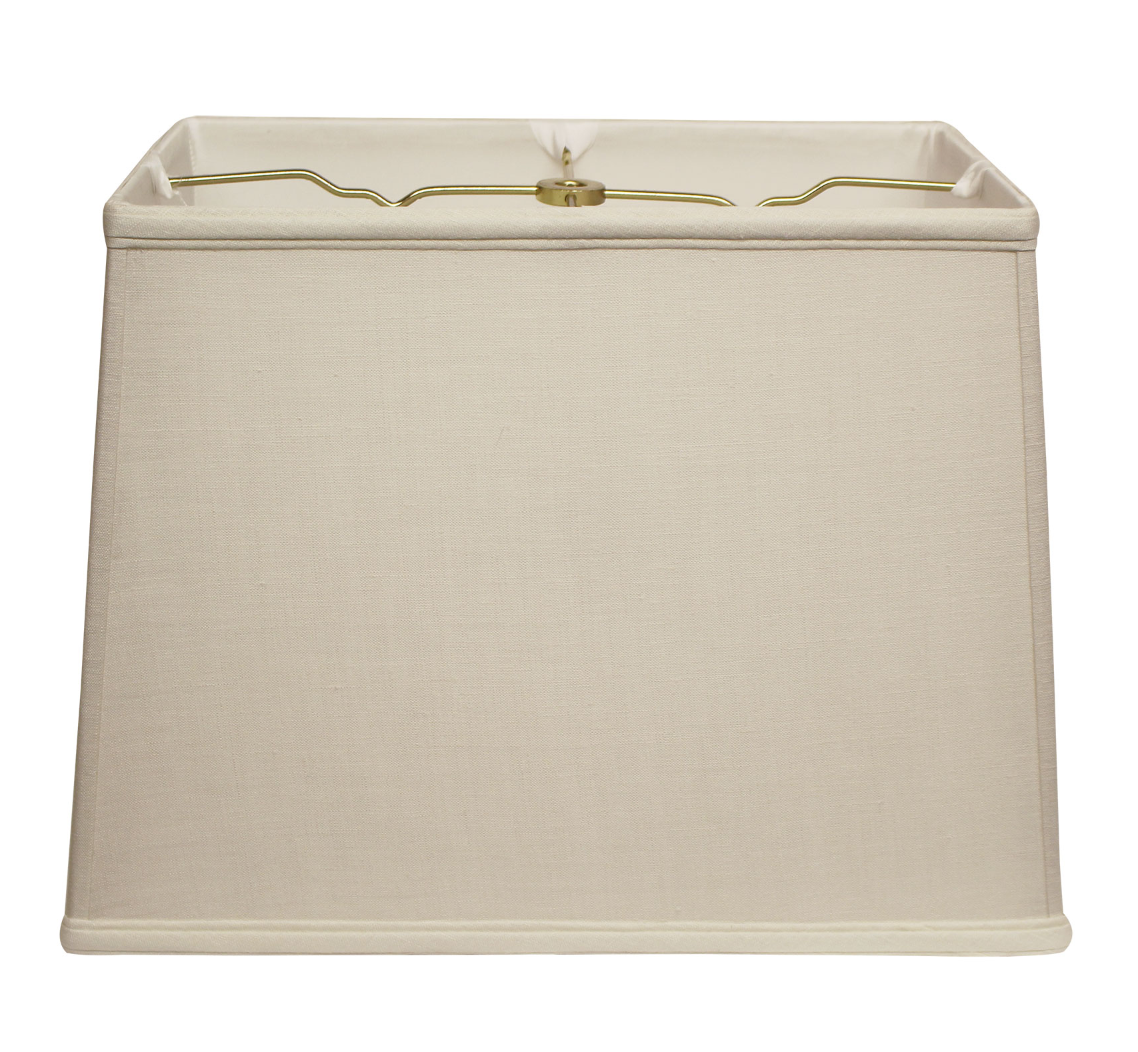 SL135 Vanilla Linen Retro Rectangle Shade
