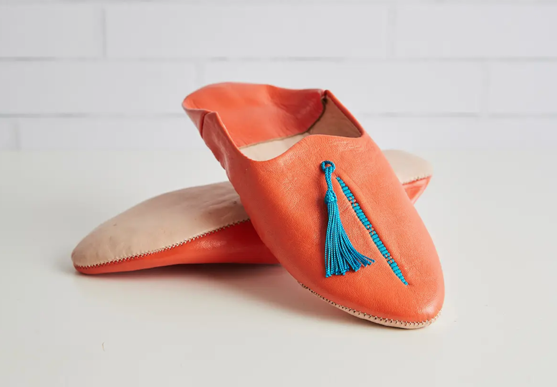 Moroccan Leather Slippers
