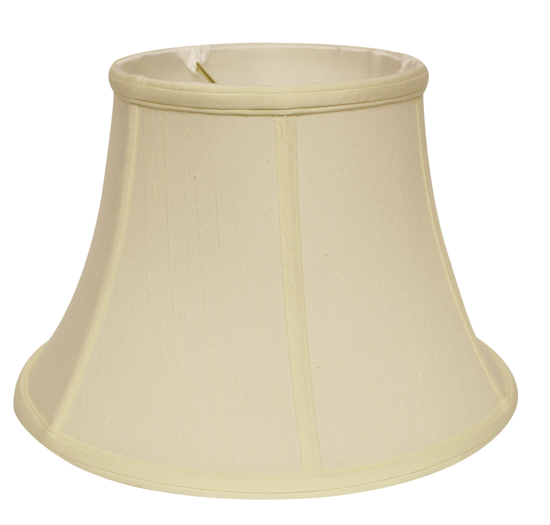 SL25 Egg Shantung Shallow Drum Shade