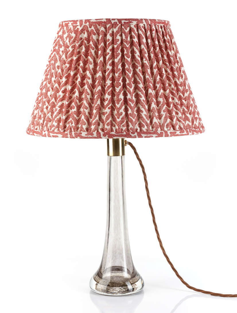 Fermoie Modified Empire Cotton Shade in Red Rabanna