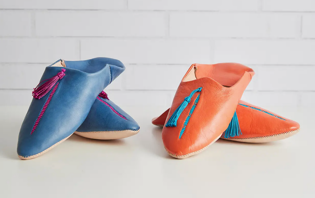 Moroccan Leather Slippers
