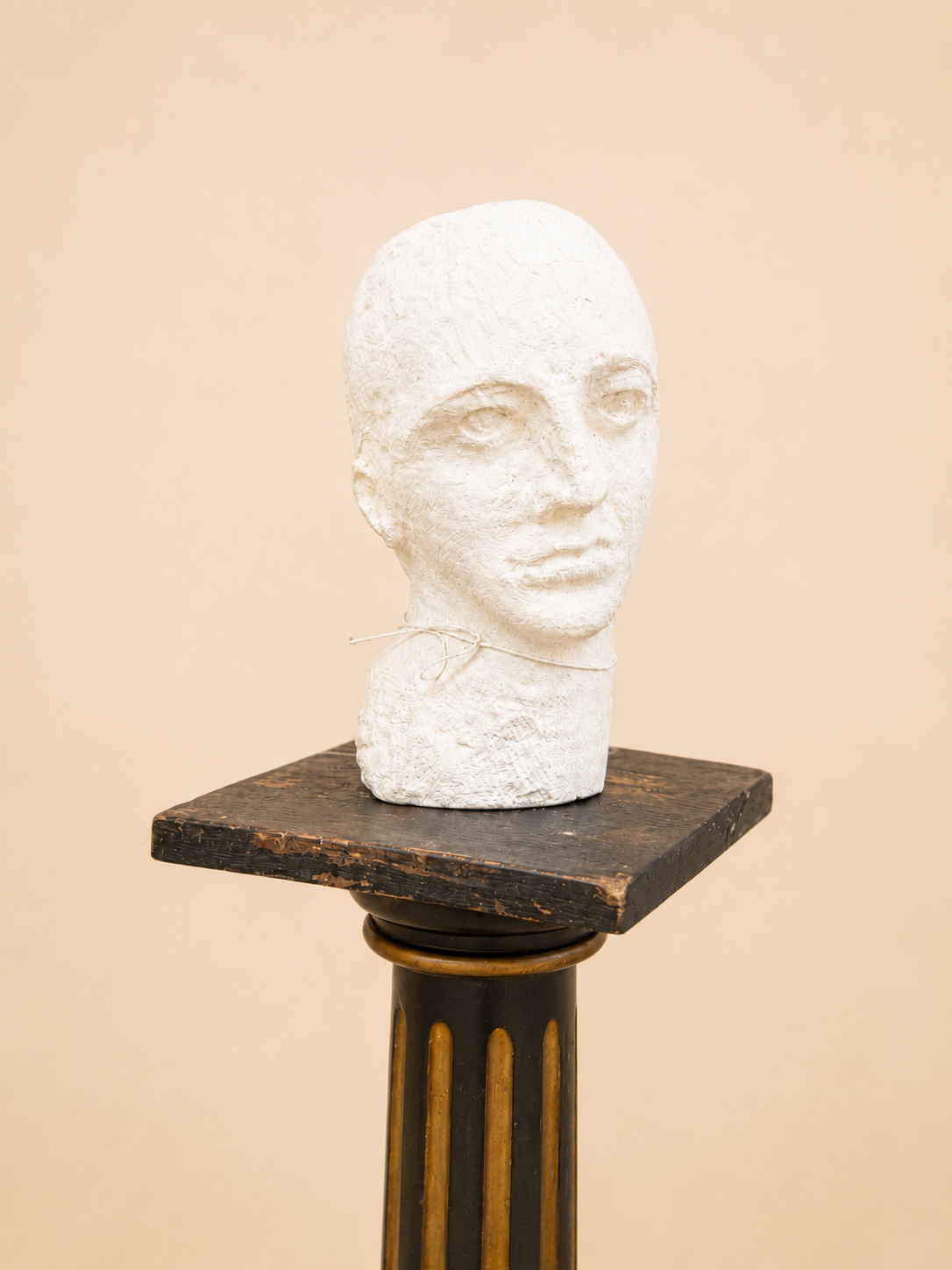 French Antique Sculptural Head