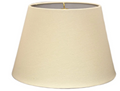 Royal HB606 Eggshell Linen Hardback Tapered Shallow Drum Shade