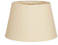 Royal HB606 Beige Shantung Hardback Tapered Shallow Drum Shade