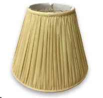 Royal BS753 Antique Gold Shantung Deep Empire Gathered Pleat Shade