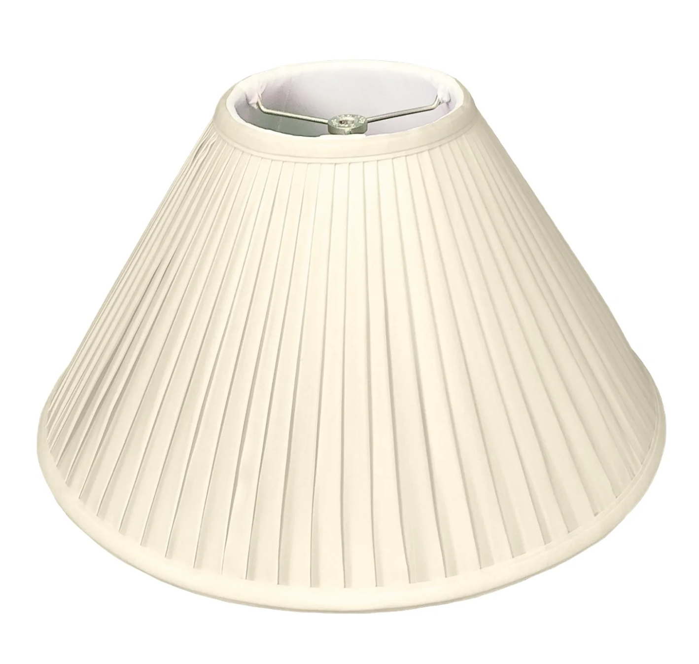 Royal BS727 Beige Shantung Coolie Empire Side Pleat Shade
