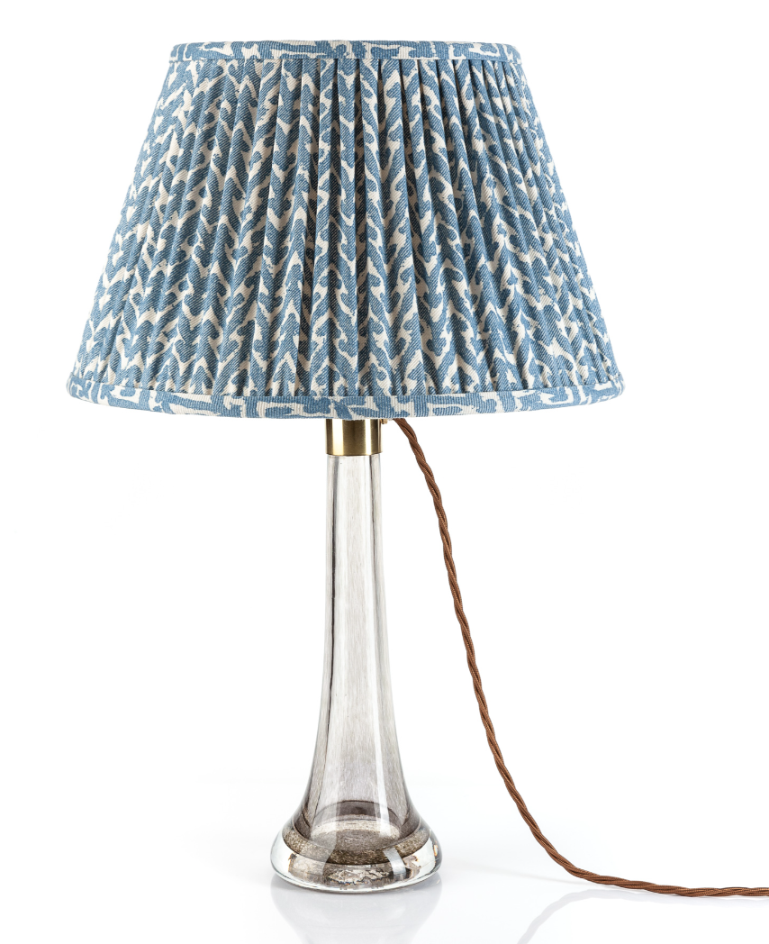 Fermoie Modified Empire Cotton Shade in Blue Rabanna