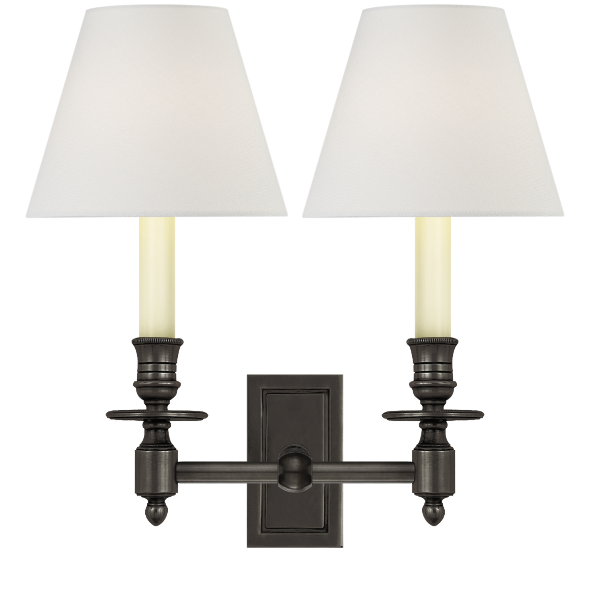 French Double Library Sconce