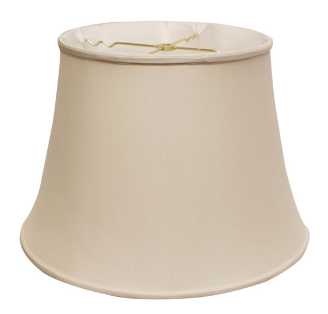 SL55 Champagne Pongee Euro Bell Shade