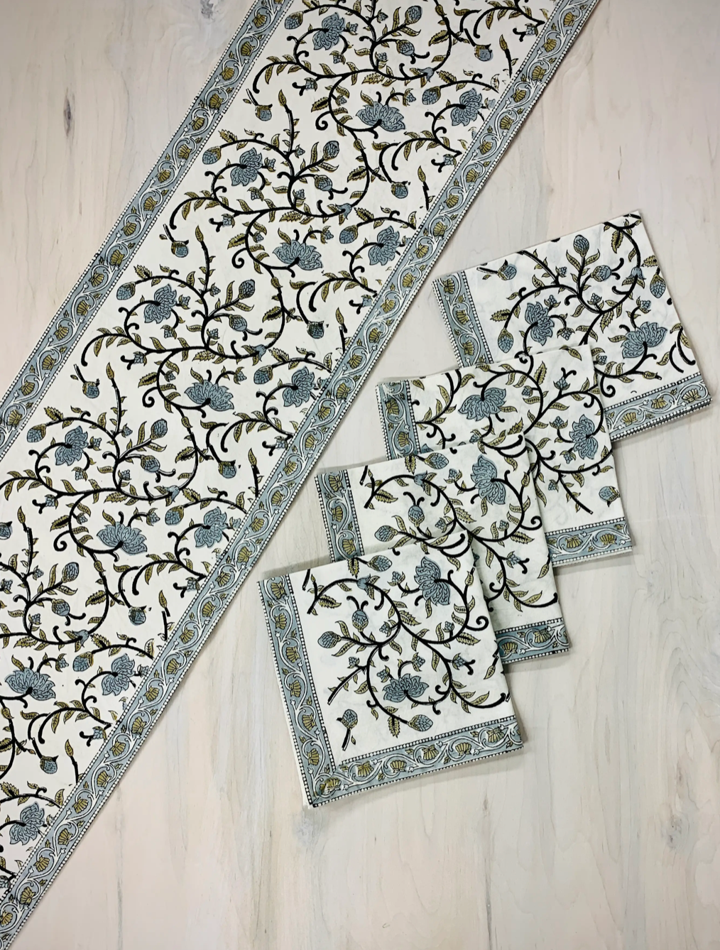 Table Runner 70" (Hand Blocked)