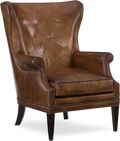 CC Leather Wingback Chair