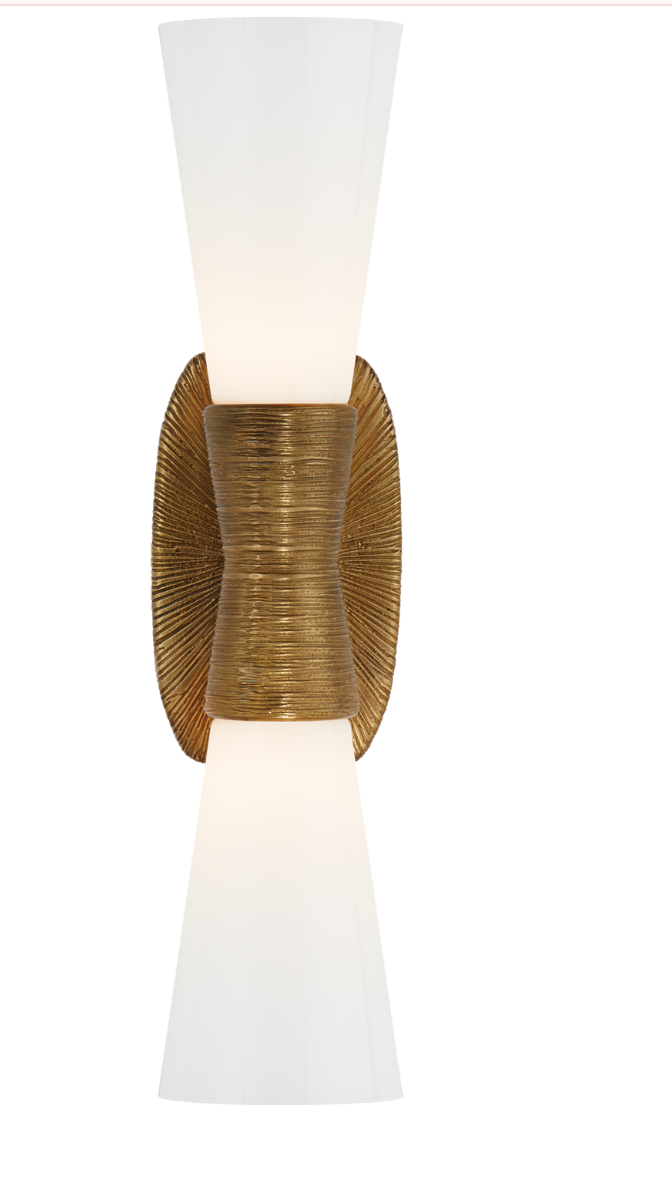 Utopia Small Double Bath Sconce