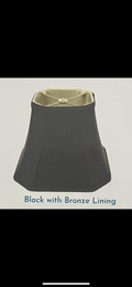 SL64 Black Innsbruck Cut Corner Square Bell Shade