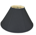 101 Black Shantung Stretch Coolie with Piping
