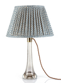 Fermoie Modified Empire Cotton Shade in Blue Marden