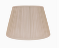 Blush Mushroom Pleat Modified Empire Silk Shade