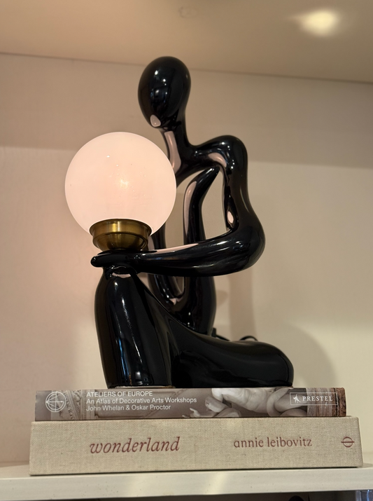 French Art Deco Sculpture Lamp