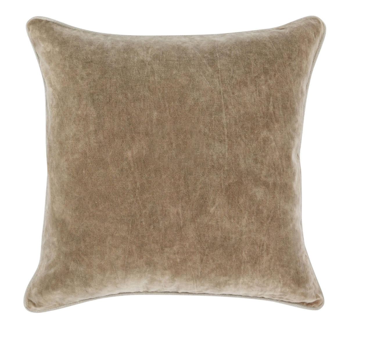 Heirloom Velvet Pillow- Wheat