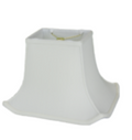 117 Eggshell Shantung Rectangle Pagoda With Piping