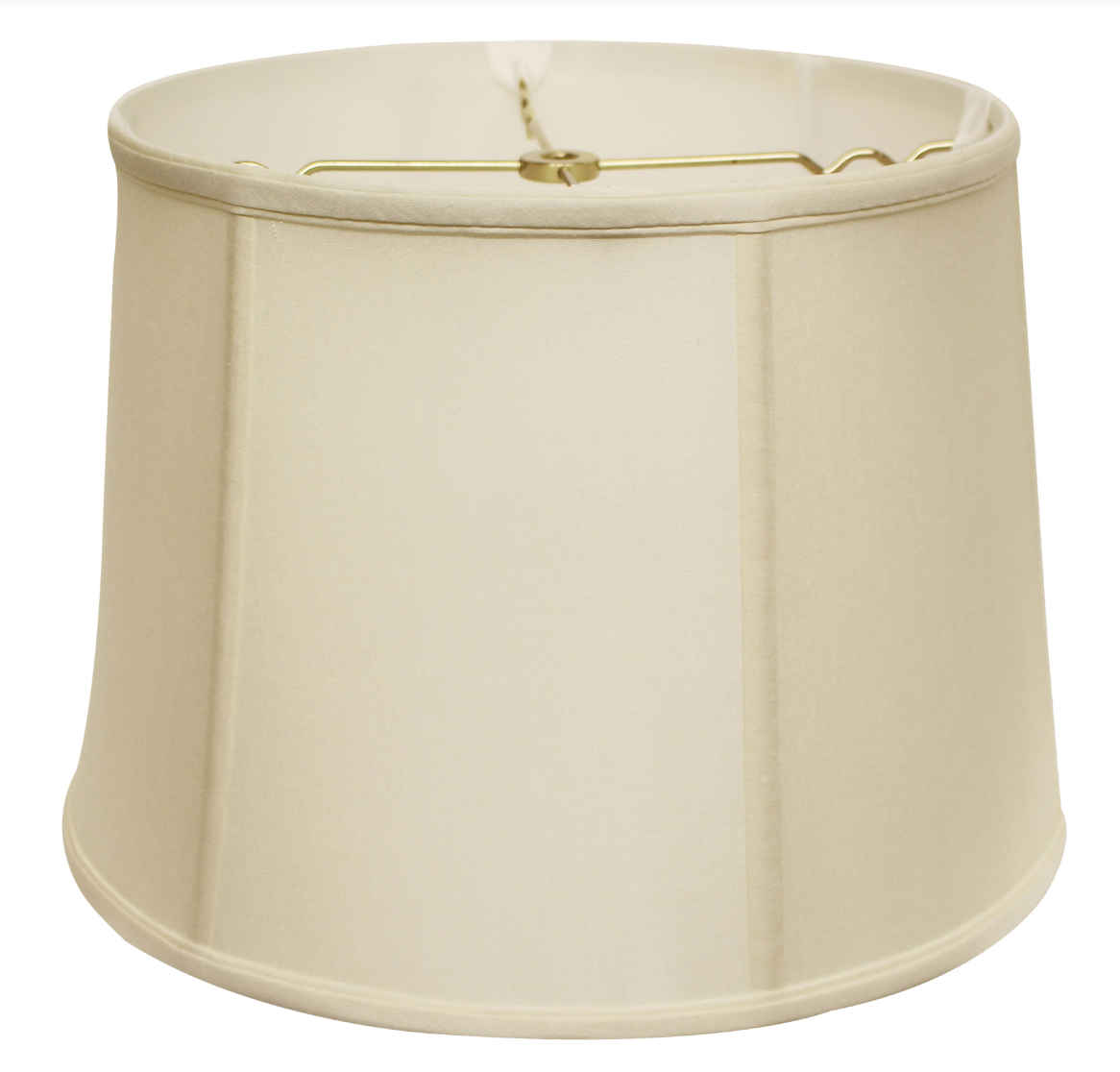 SL134 Egg Pongee Retro Drum Shade