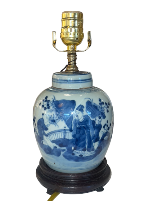 Handmade Porcelain Table Lamp (excluding shade)