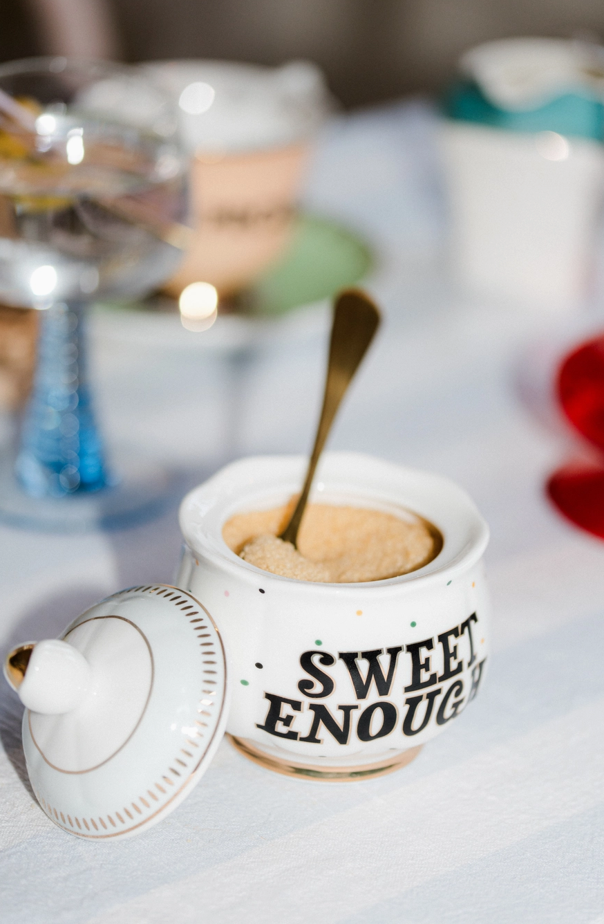 "Sweet Enough" Sugar Bowl