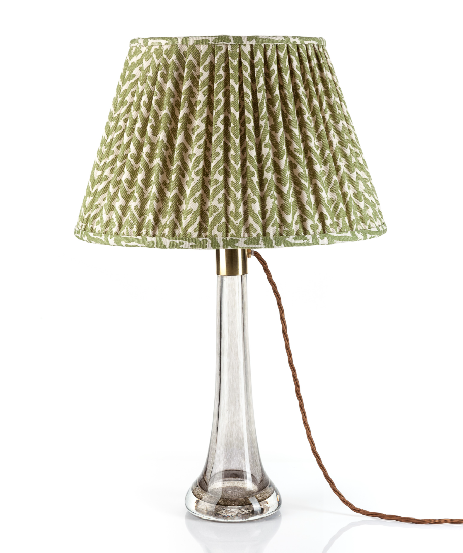 Fermoie Modified Empire Cotton Shade in Green Rabanna