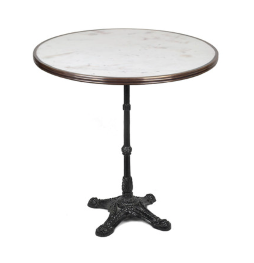 French Bistro Table, 28"