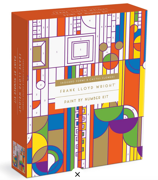 Frank Lloyd Wright Paint By Number Kit