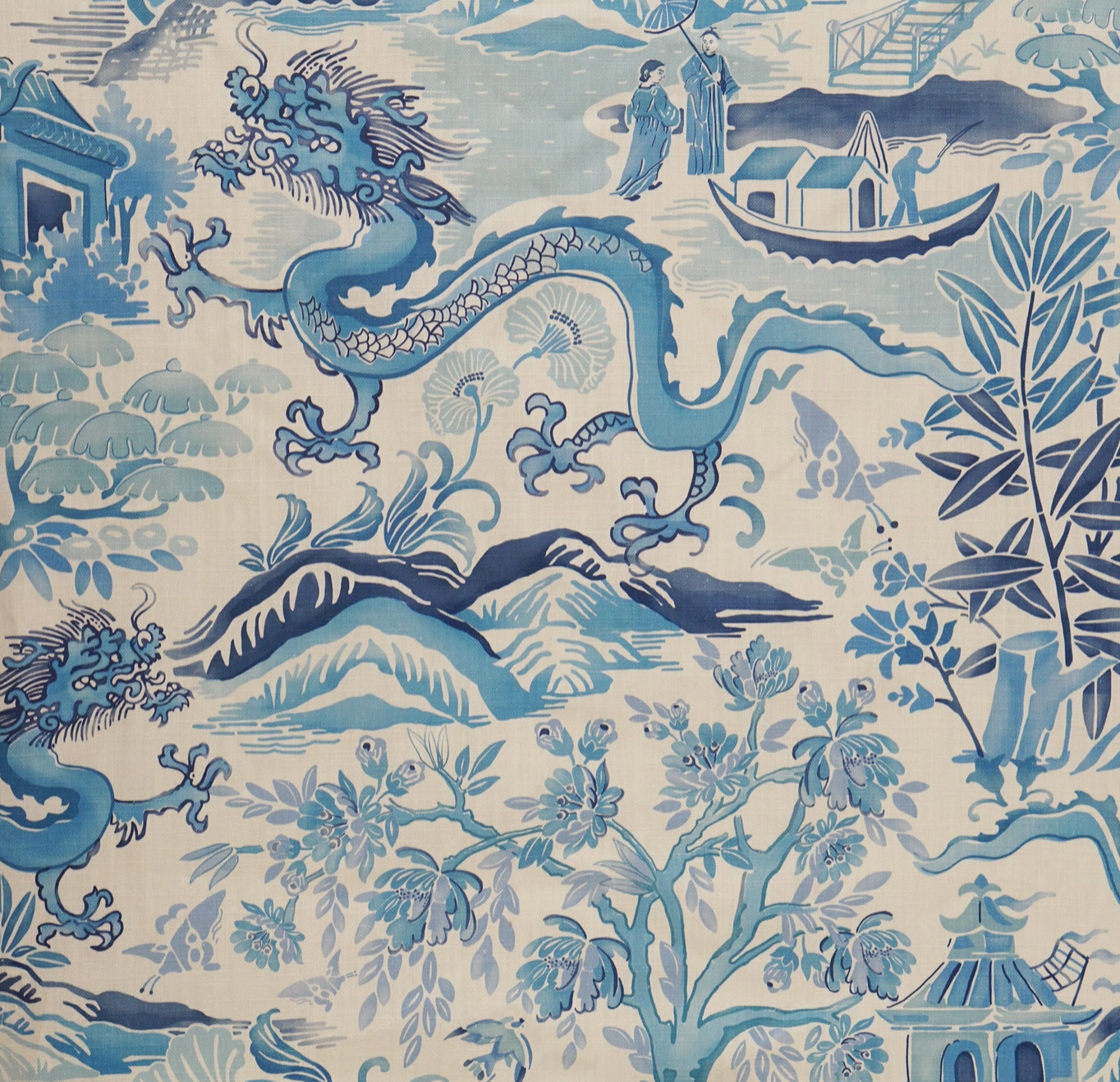 Gardens of Chinoise Pillow