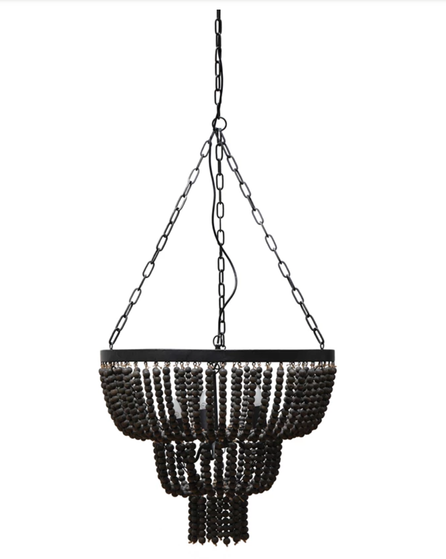 Beaded Pendant Chandelier