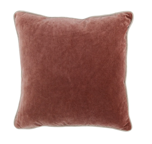 Heirloom Velvet Pillow- Auburn