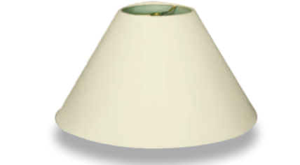 Royal HB607 Eggshell Linen Hardback Coolie Empire Shade