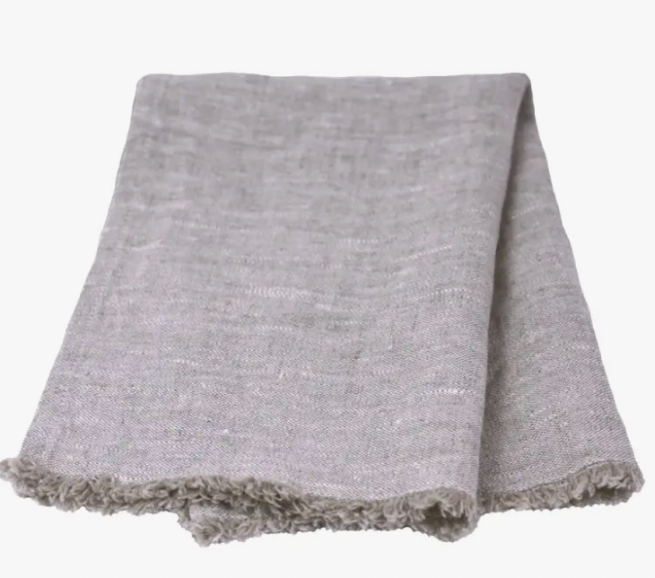 Linen Guest Towel – Stonewashed