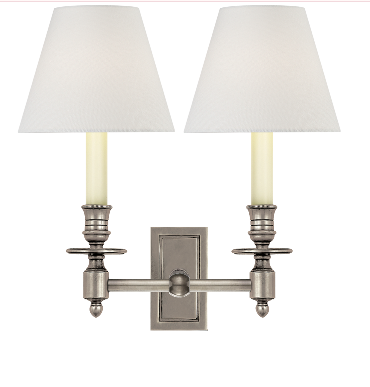 French Double Library Sconce