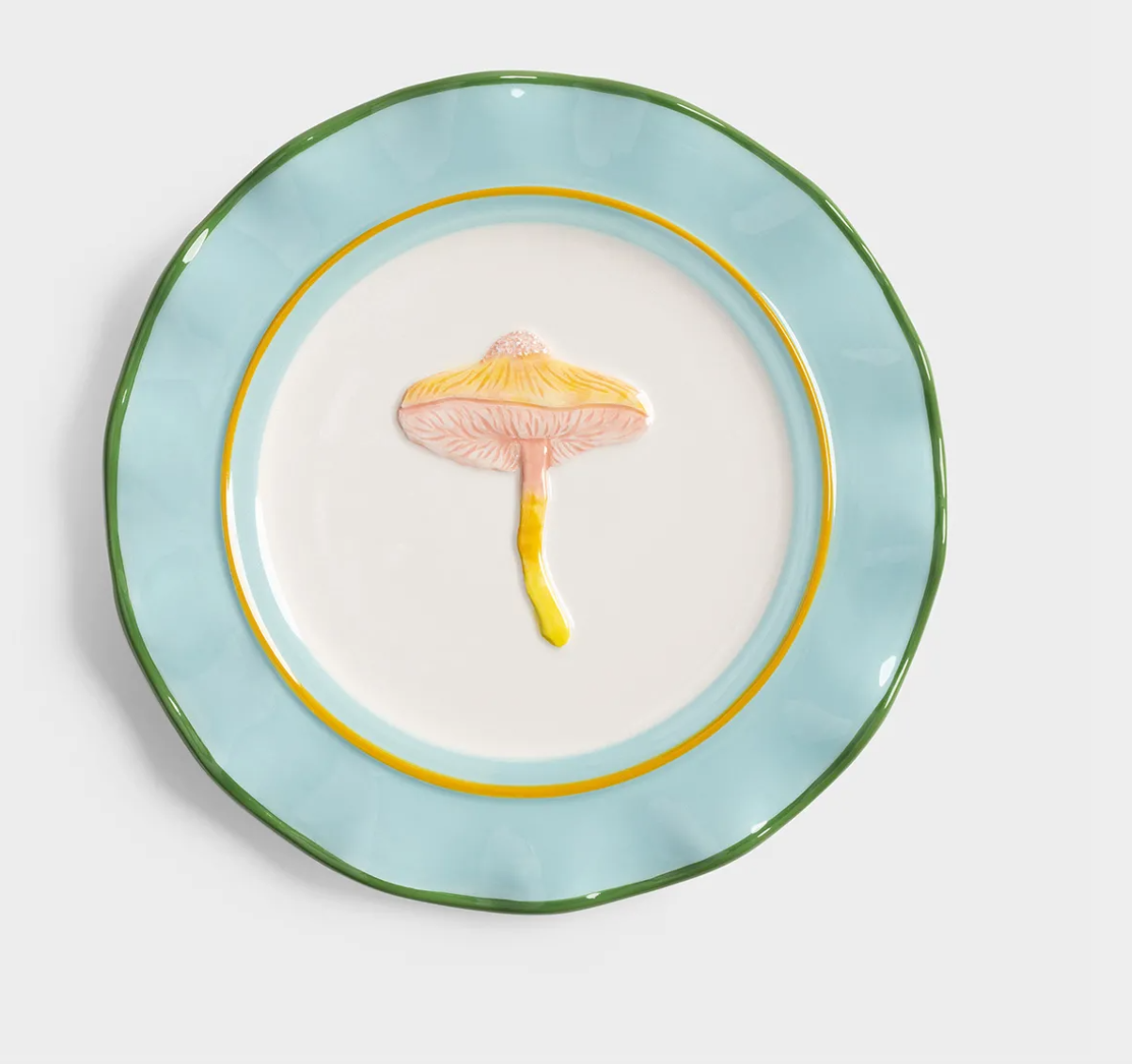 Magical Mushroom Dessert Plates