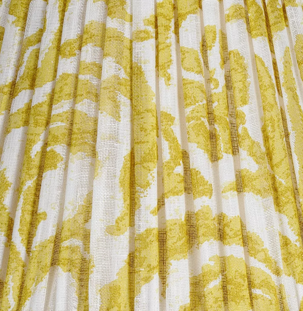 Fermoie Modified Empire Linen Shade in Yellow Marlborough