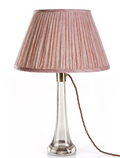 Fermoie Modified Empire Linen Shade in Pink Strié