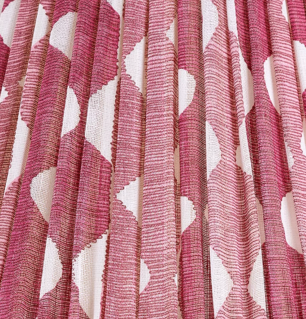 Fermoie Modified Empire Linen Shade in Fuschia Whittle
