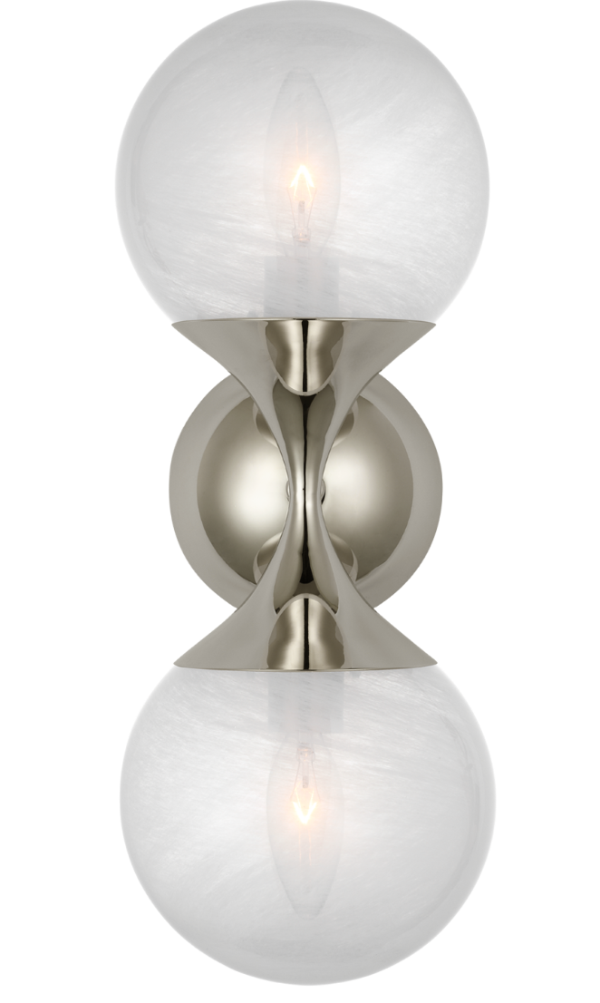 Cristol Small Double Sconce