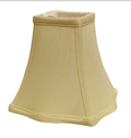 SL36 Antique White Shantung Fancy Square Shade
