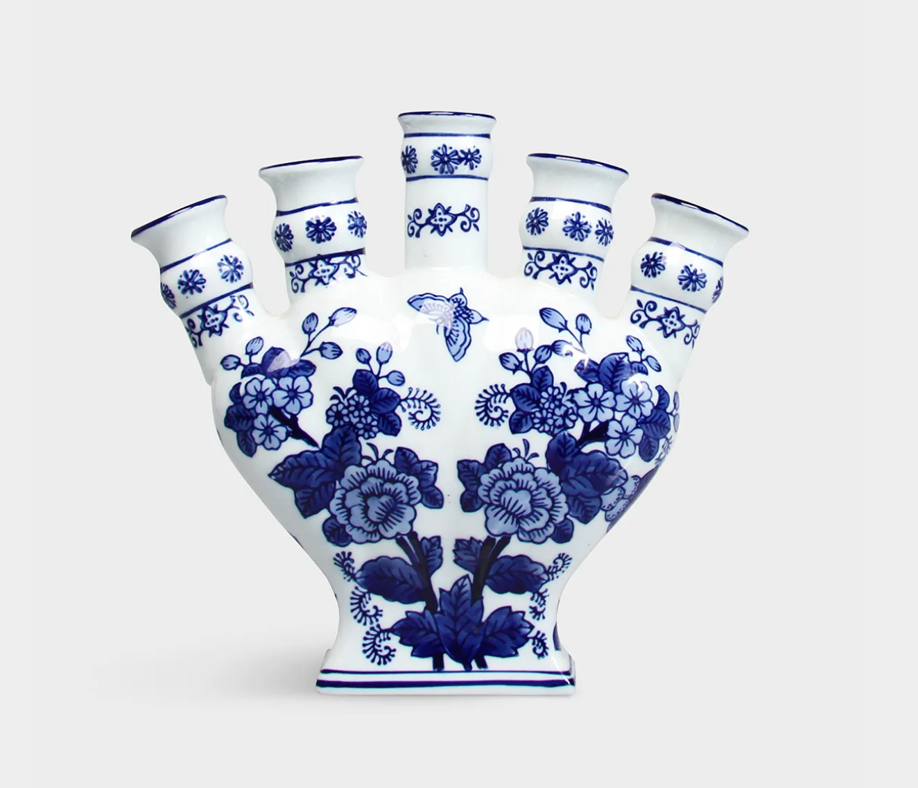Chinoiserie Finger Vase