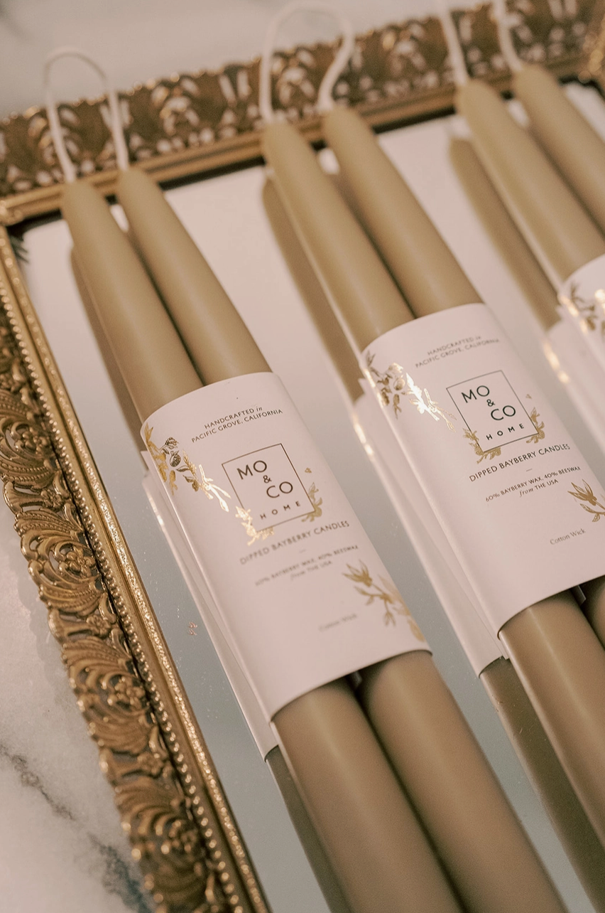 Dipped Beeswax Candles