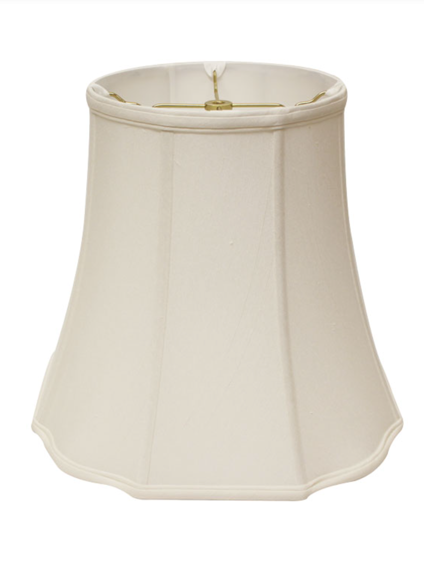 SL83 Egg Shantung Fancy Octagon Shade