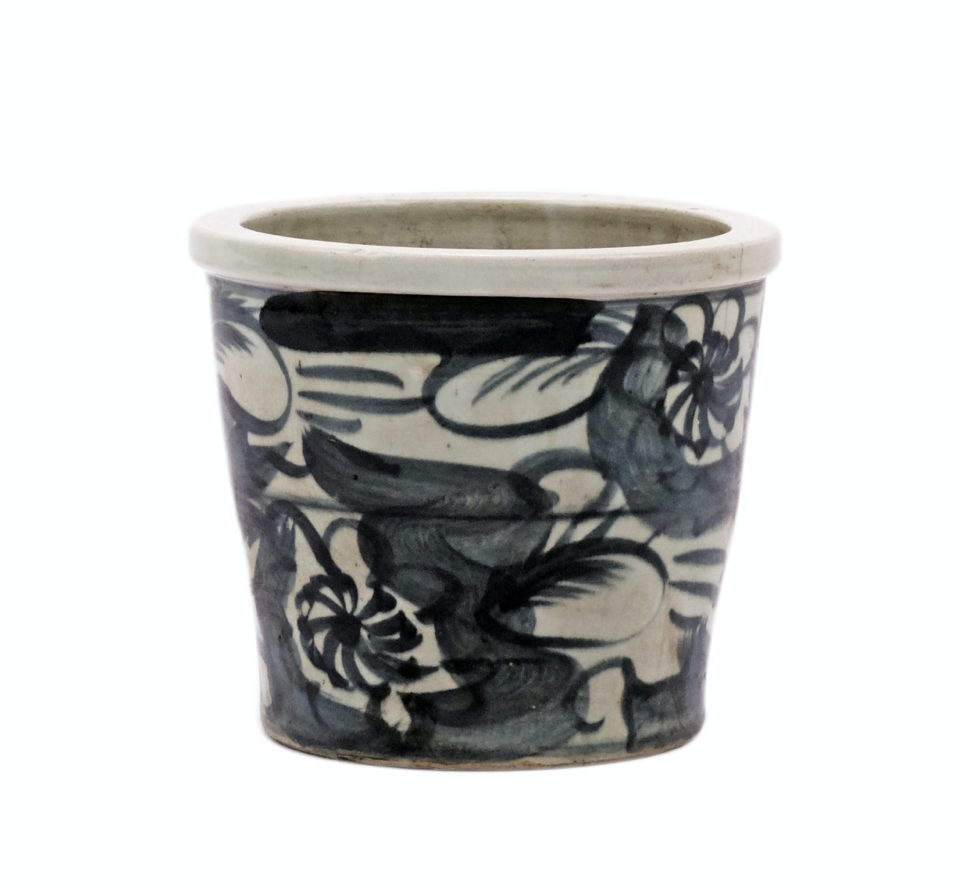 Hand Painted Flower Pot